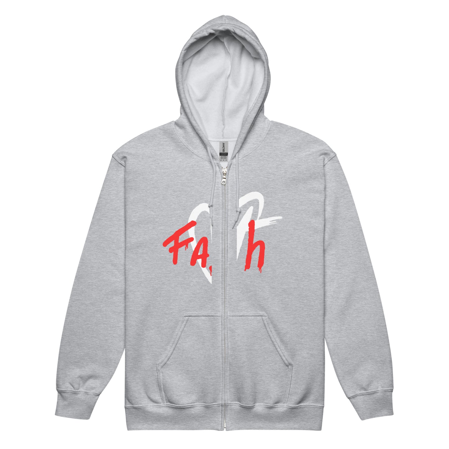 Faith Unisex heavy blend zip hoodie