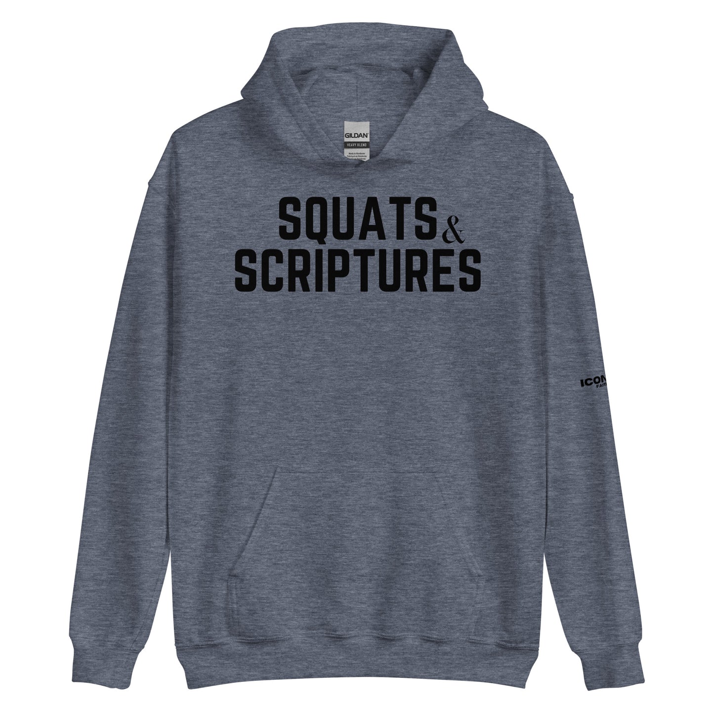 Squats and Scriptures Unisex Hoodie