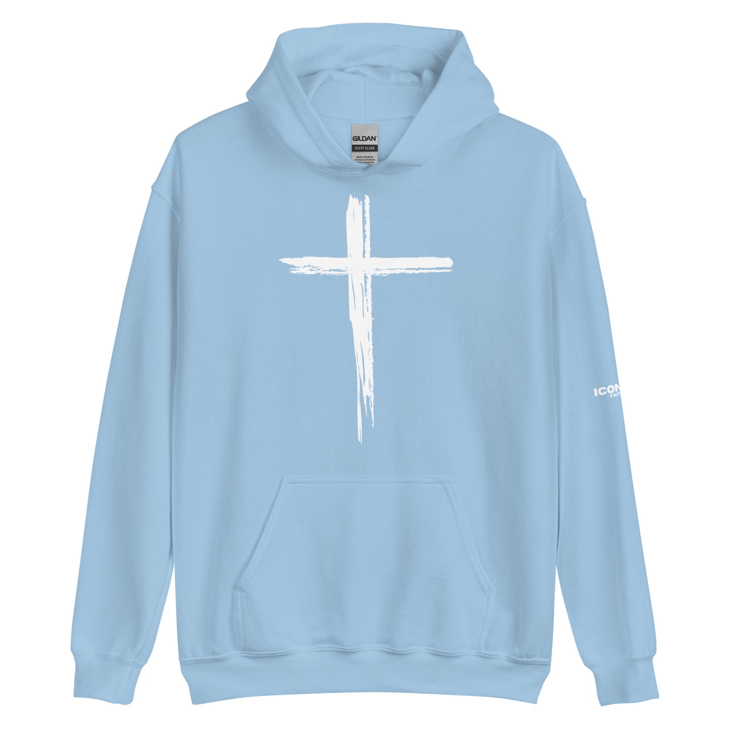 Cross Unisex Hoodie (White Logo)